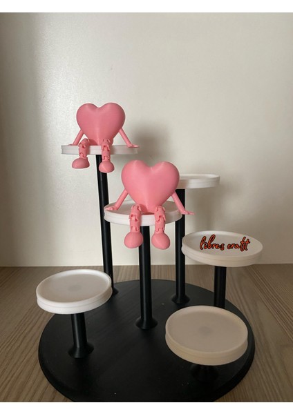 3D Dekoratif Biblo Stand