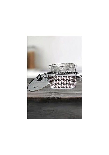 Pr Home Forte Black Emaye Kızartma Tenceresi 22 cm