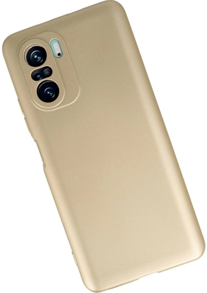 Newface Xiaomi Poco F3 Kılıf First Silikon - Gold fiyatları