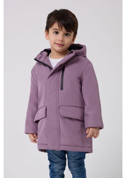 Spor Erkek Çocuk Taba Kürklü Su ve Rüzgar Geçirmez Kapüşonlu 3 Mont Parka fiyatları