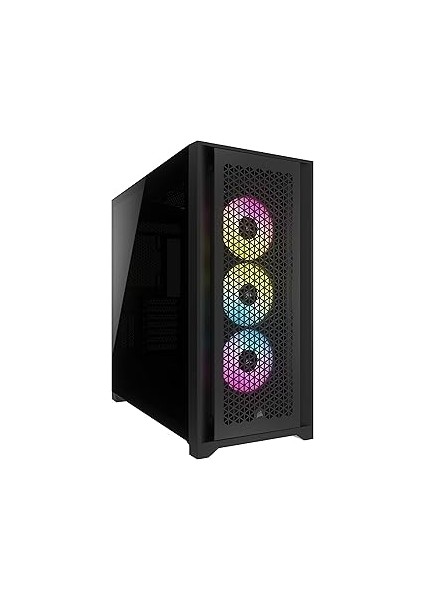 CC-9011242-WW Icue 5000D Rgb Airflow 3XAF120 Mid-Tower Siyah Gaming Kasa