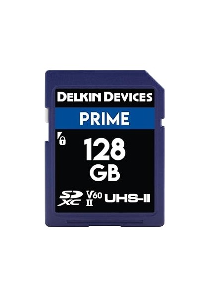 Delkin Devices 128GB Prime Sdxc Uhs-Ii (U3/V60) Bellek Kartı