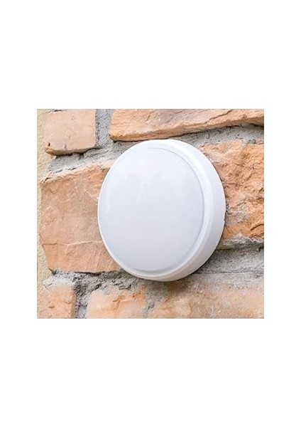 Ucuz Geldi Banyo Tavan Lambası Artos 20W Yuvarlak Beyaz Balkon Lambası 6400K Beyaz LED Işık Teras D