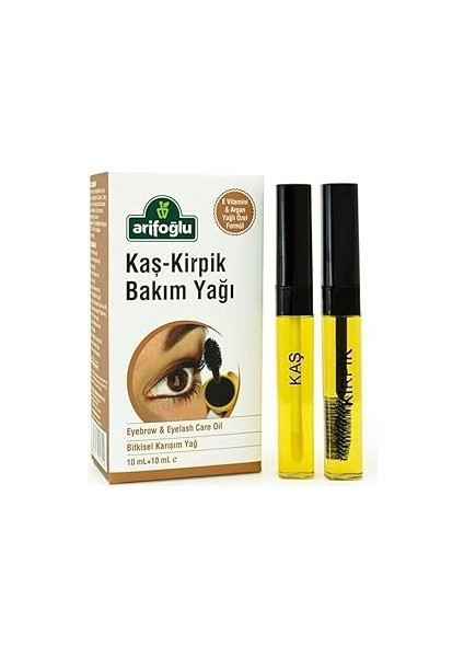 Kaş Kirpik Bakım Yağı 2X10ML