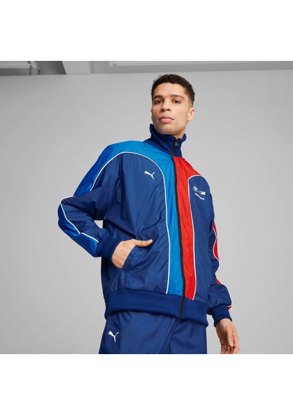 Erkek Mavi Puma Bmw Mms Archive Jacket Mavi Erkek Sweatshirt