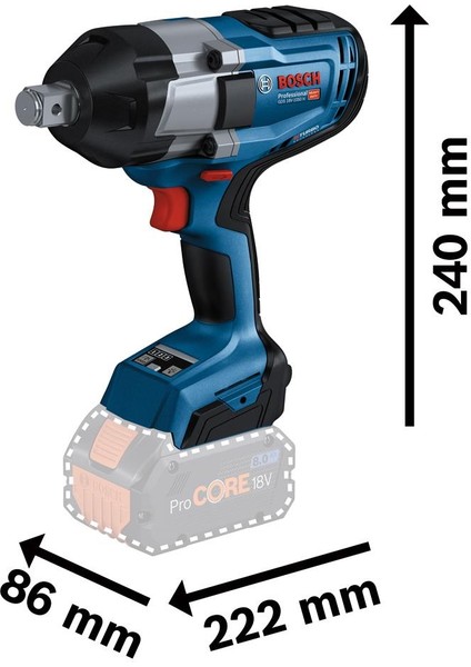 Gds 18V-1050 H Procore 2X4,0AH Darbeli Somun Sıkma fiyatları