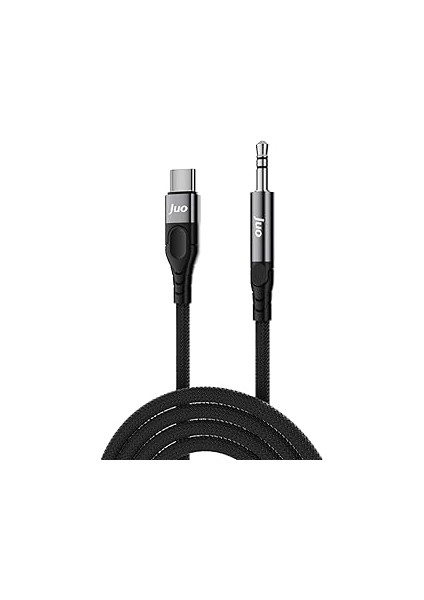 Juo USB Type-C To 3.5mm Jack Aux Stereo Trs Ses Kablosu 1 Metre