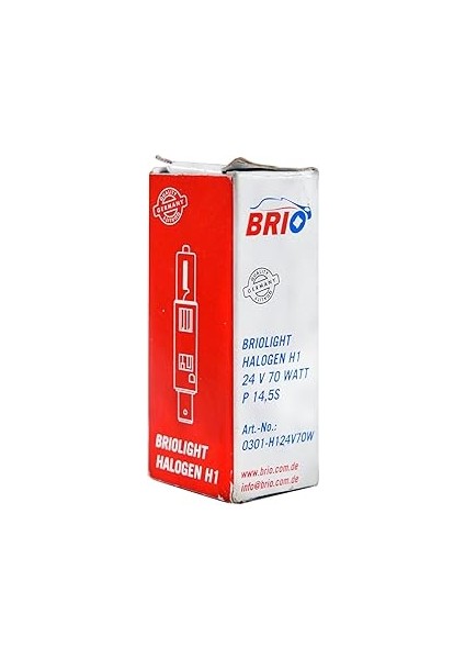 Bri̇o Ampul Halojen H1 24V 70W 64155 2 Li̇