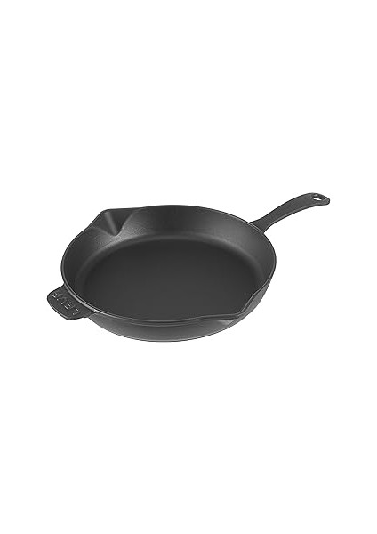 Döküm Kızartma Tavası 30 Cm, Siyah