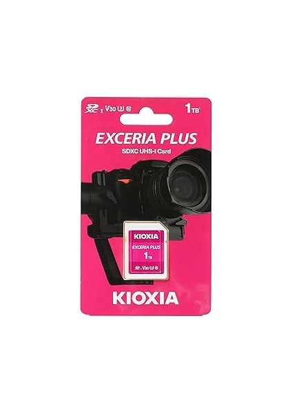Kioxia Exceria Plus Sd Card 1 Tb V30 100/85 Mb/sn 4K