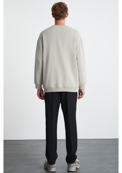 Ludım Erkek Bej Sweatshirt fırsatları