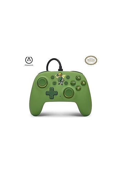 Powera Switch Powera Nano Kablolu Kumanda, Yeşil