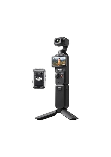 Osmo Pocket 3 Creator Combo Kamera, 4k, 1300 Mah, 60 Fps