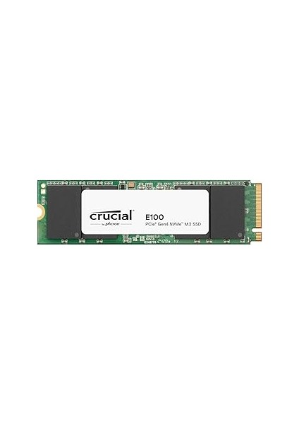 Crucial E100 SSD 480GB M.2 Nvme Pcie Gen4 Dahili Ssd, 4.700MB/S'YE Kadar, Dizüstü ve Masaüstü Uyuml