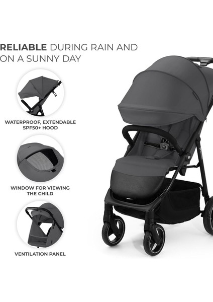 Trig 3 Hafif Bebek Arabası, 25 kg Taşıma Kapasiteli, Tek Elle Katlanabilir fiyatları