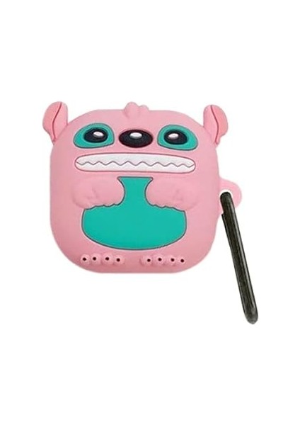 Microsonic Galaxy Buds Live Kılıf Cartoon Figürlü Silikon Crtn-Fgr-Stch-Pmb [buds Live