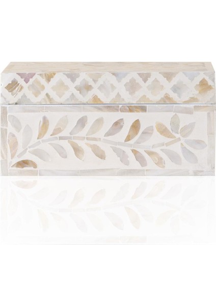 Sedef Dikdörtgen Kutu 21X12X10 cm TLC0072