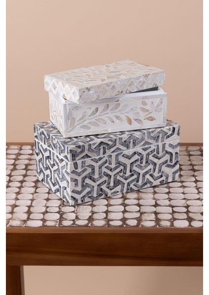 Sedef Dikdörtgen Kutu 21X12X10 cm TLC0072 modelleri