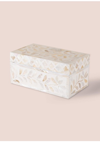 Sedef Dikdörtgen Kutu 21X12X10 cm TLC0072 indirimleri