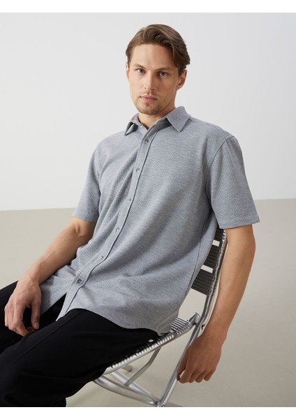 Yeni Sezon Slim Fit Erkek Gomlek - S56039Z8 fiyatları