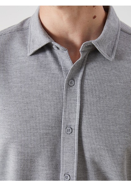 Yeni Sezon Slim Fit Erkek Gomlek - S56039Z8 indirimleri