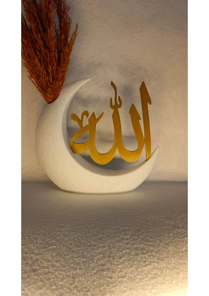 S28 Allah Yazılı Vazo - Dekor - Dekoratif Obje