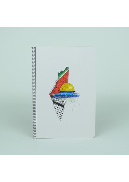 Harita Aksa Defter Çizgisiz