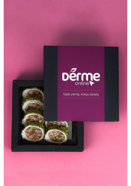 Sarma Lokum Atom (Badem, Fındık, Ceviz, Antep Fıstık) 300 Gram