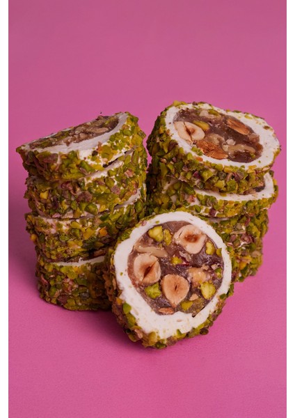 Sarma Lokum Atom (Badem, Fındık, Ceviz, Antep Fıstık) 300 Gram fiyatları