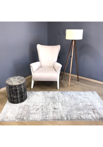 Ares 1005 Vizon Leke Tutmaz Dikdörtgen Modern Salon Halısı