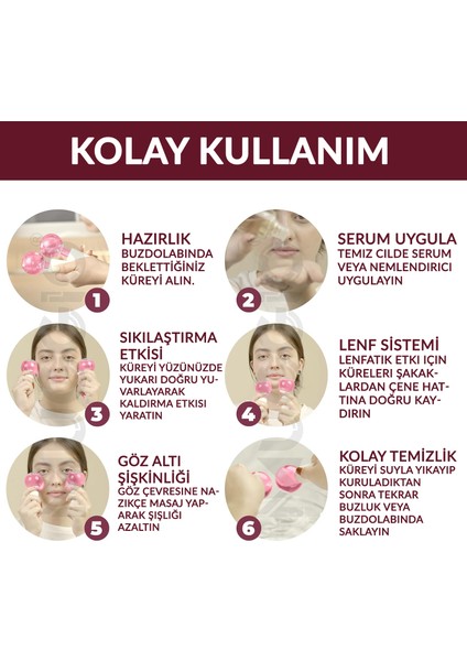 Ice Globes Buz Küresi Soğuk Masaj ve Terapi Topu