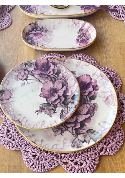 Kahvaltı Takımı Purple Rose 32 Parça 6 Kişilik fiyatları