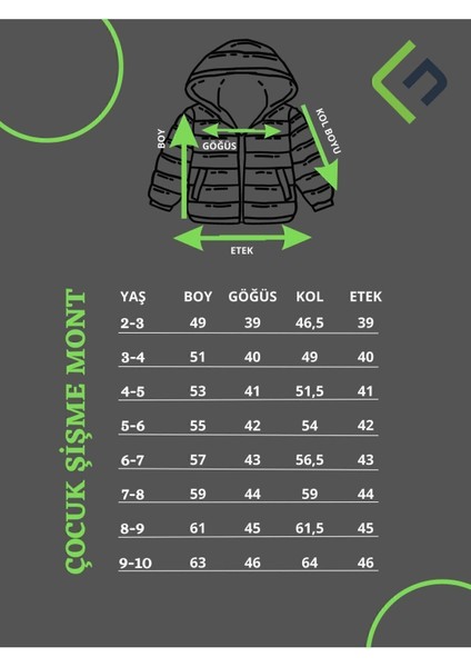 Spor Erkek Çocuk Polarlı Kapüşonlu Roket Desenli Şişme Mont Parka indirimleri