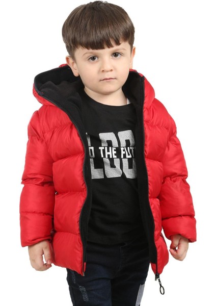 Erkek Çocuk Polarlı Kapüşonlu Su Geçirmez Rüzgara Dayanıklı Şişme Kışlık Mont & Kaban fırsatları