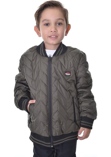 Erkek Çocuk Kolej Yaka Astarlı Su ve Rüzgar Geçirmez Fermuarlı Cep Mont Ceket fiyatları