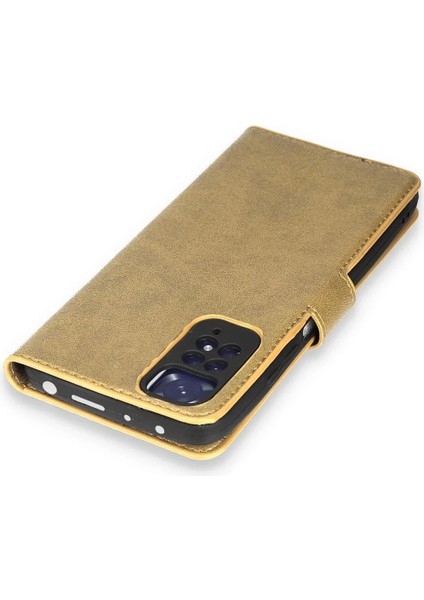Newface Xiaomi Redmi Note 11 Pro Kılıf Trend S Plus Kapaklı Kılıf - Gold modelleri