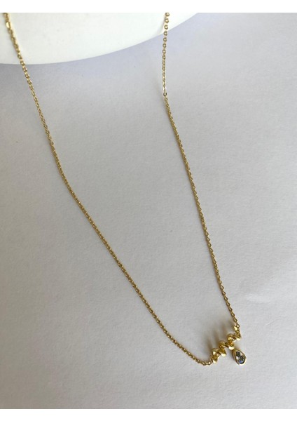 Xuping Burgu Model Taş Detaylı Gold Kolye fırsatları