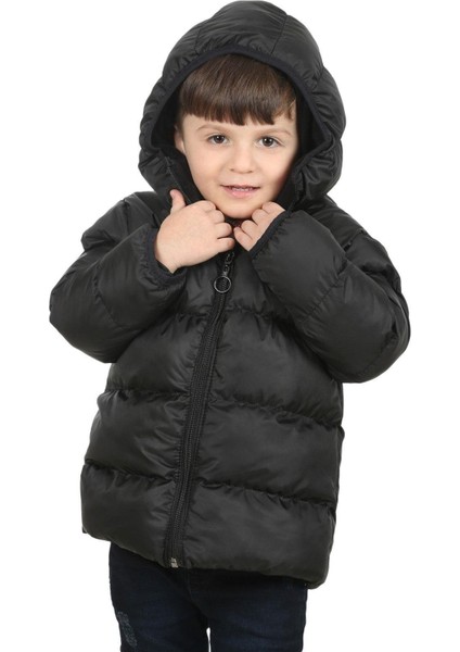 Erkek Çocuk Polarlı Kapüşonlu Su Geçirmez Rüzgara Dayanıklı Şişme Kışlık Mont & Kaban fiyatları