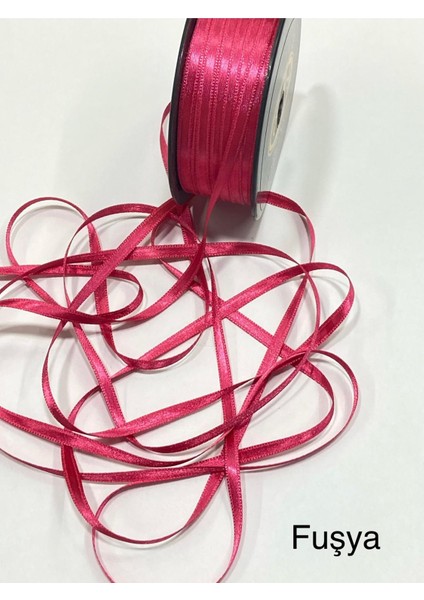 Saten Kurdele / 5 mm / 1 Top (90-100 Metre)