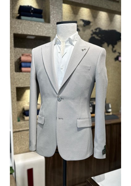 Dokulu Erkek Tek Ceket Taş modelleri