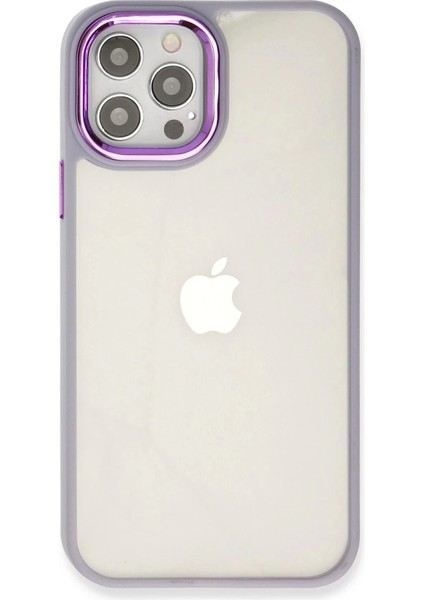 Newface iPhone 12 Pro Max Kılıf Dora Kapak - Lila modelleri