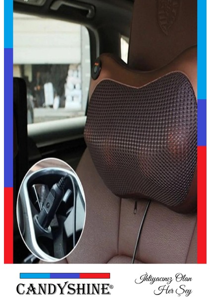 Çift Motorlu 8 Toplu Masaj Aleti, Isıtmalı, Ovmalı, Yoğurmalı, Boyun, Bel, Sırt, Ayak fırsatları