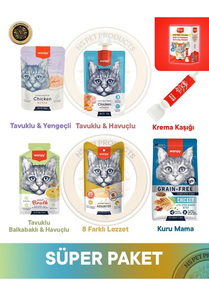 Avantajlı Süper Paket (Krema-Çorba-Pouch-Ezme-Mama-Kaşık)