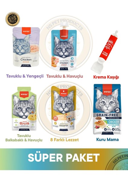 Avantajlı Süper Paket (Krema-Çorba-Pouch-Ezme-Mama-Kaşık) modelleri