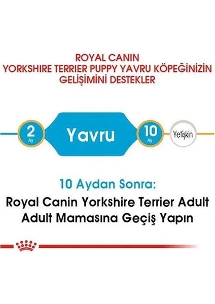 Royal Canin Yorkshire Terrier Junior Yavru Köpek Maması 1.5 kg fırsatları