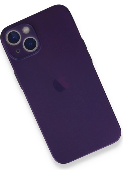 Newface iPhone 14 Plus Kılıf Pp Ultra Ince Kapak - Mor fiyatları