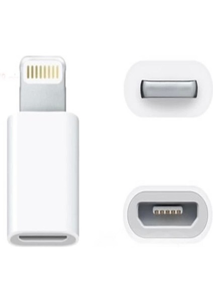 Apple Iphone / Ipad Micro USB Dönüştürücü Adaptör Otg Aparat