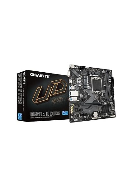 B760M H Ddr4 Intel LGA1700 Matx Ultra Durable Anakart