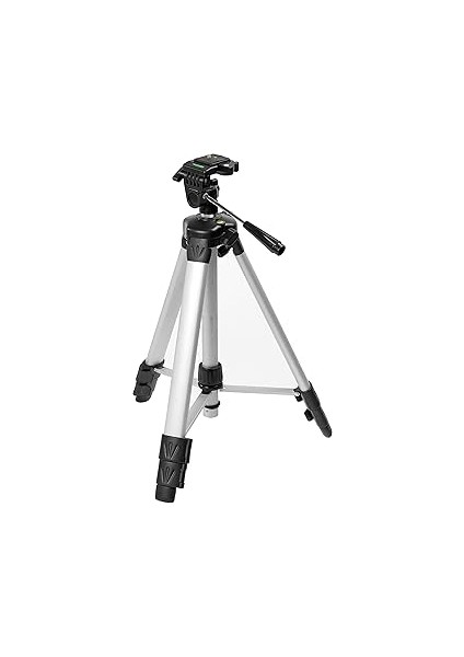 Fotostativ, Alüminyum, Üç Gleitfuesse, Sütun (44 cm Ila 140 Cm, 1/4 Inç Dişli, Platform Eği