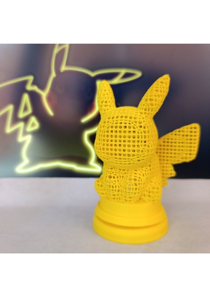 Renkli Pikachu Tasarımlı LED Tealight Lamba, Sıcak ve Eğlenceli Atmosfer Sağlar modelleri